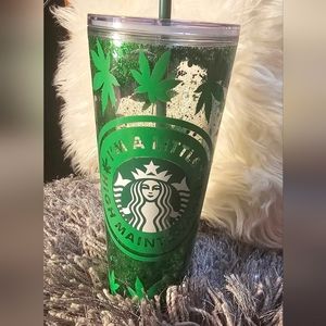 Starbucks snow globe tumbler